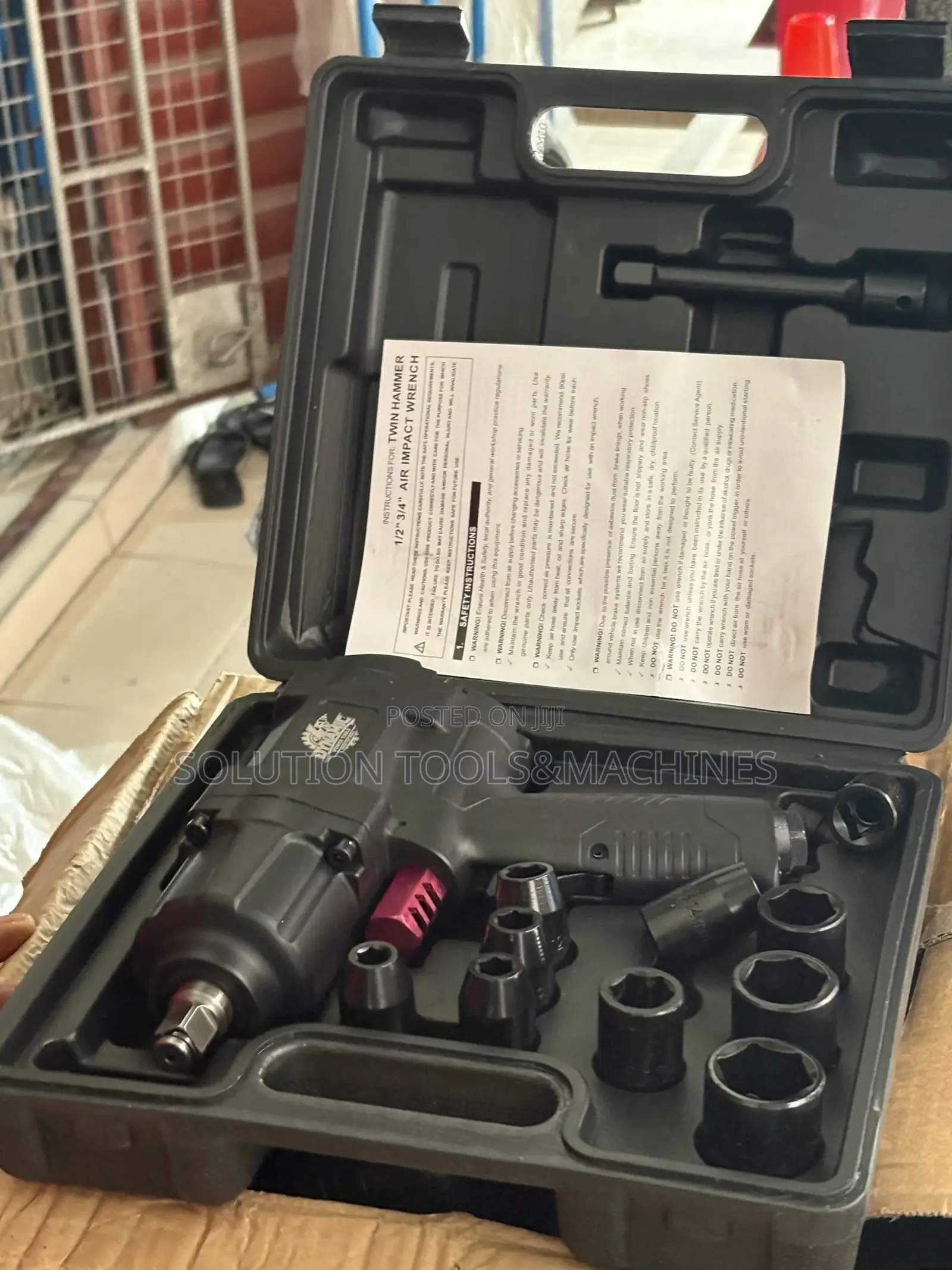 1/2"3/4” Air Impact Wrench 1200nm
