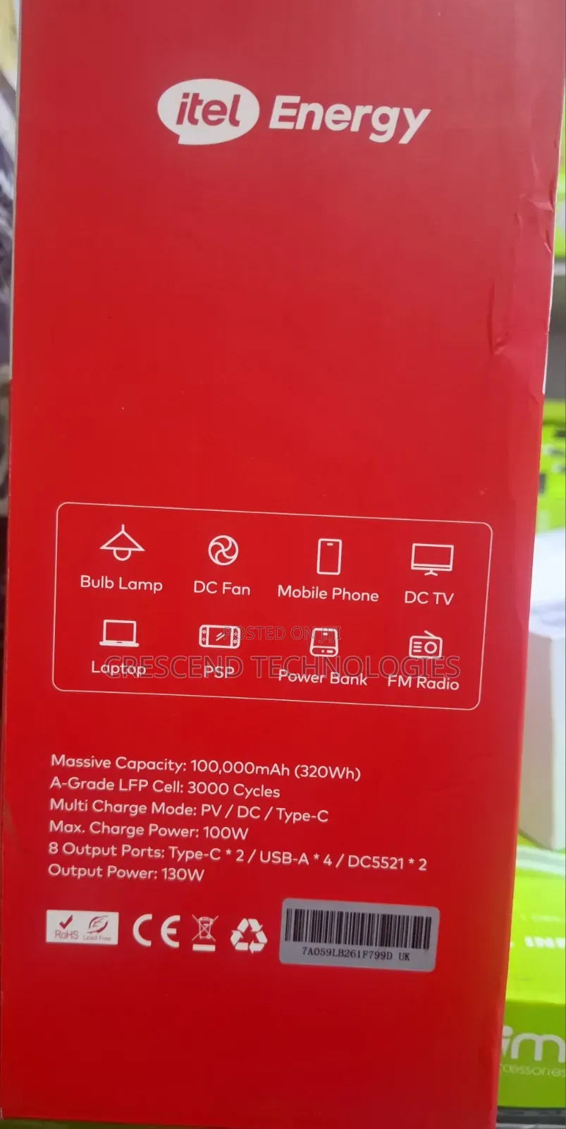 Itel Energy Power Go