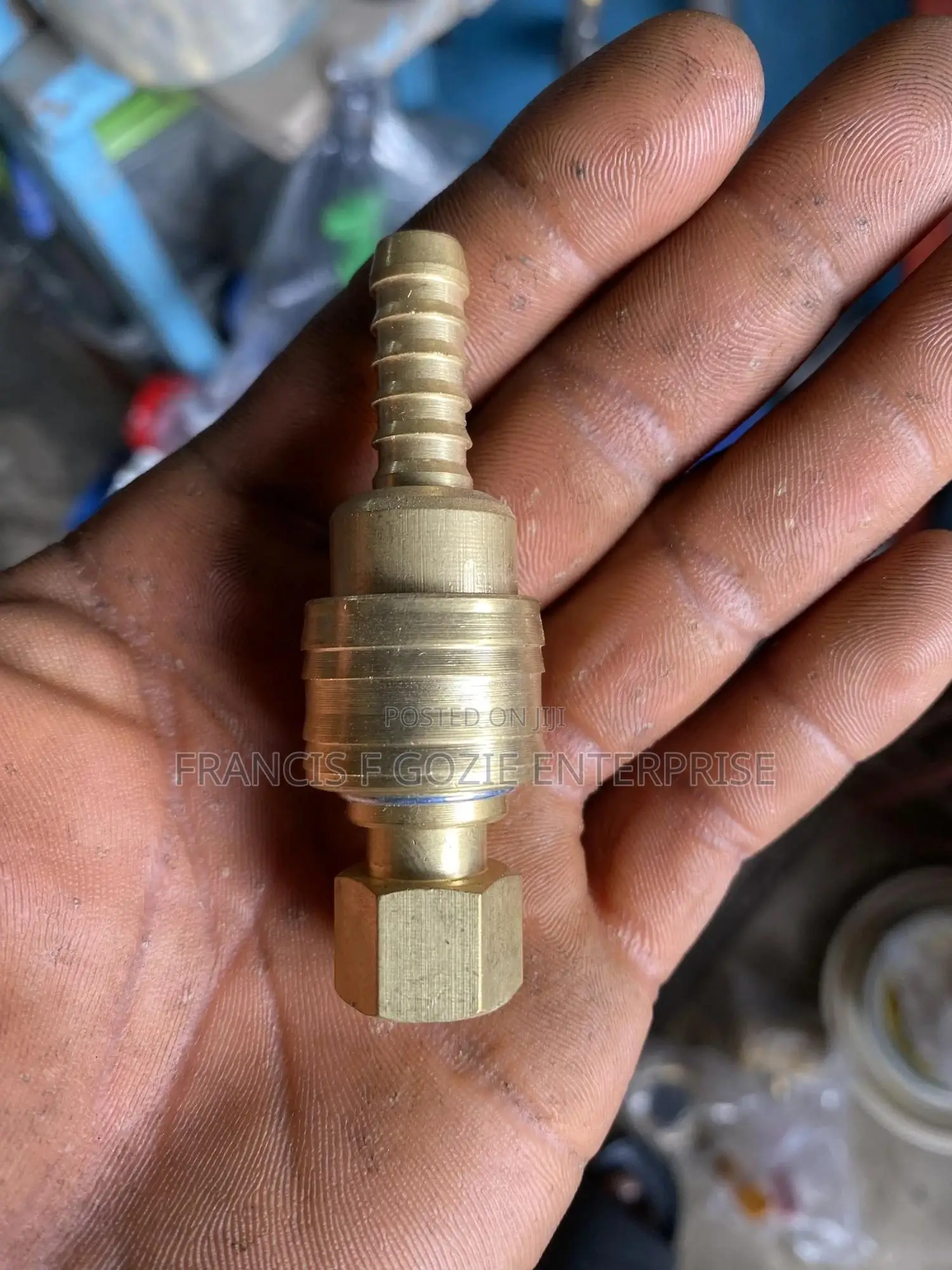 Brass Air Quick Coupling Set
