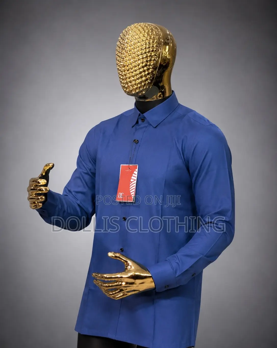 Modern Royal Blue Sleeve Shirt