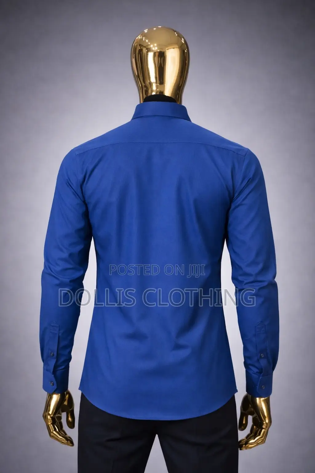 Modern Royal Blue Sleeve Shirt