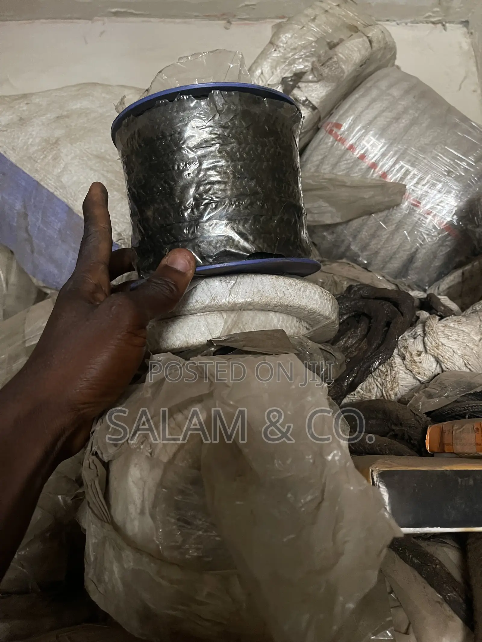 2kg 10mm Graphite Gland Packing Rope – High Temperature Valve Seal