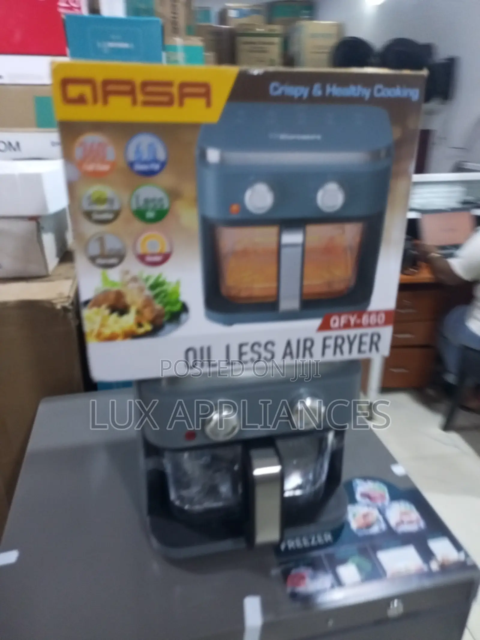Qasa 6l Low Oil Digital Air Fryer