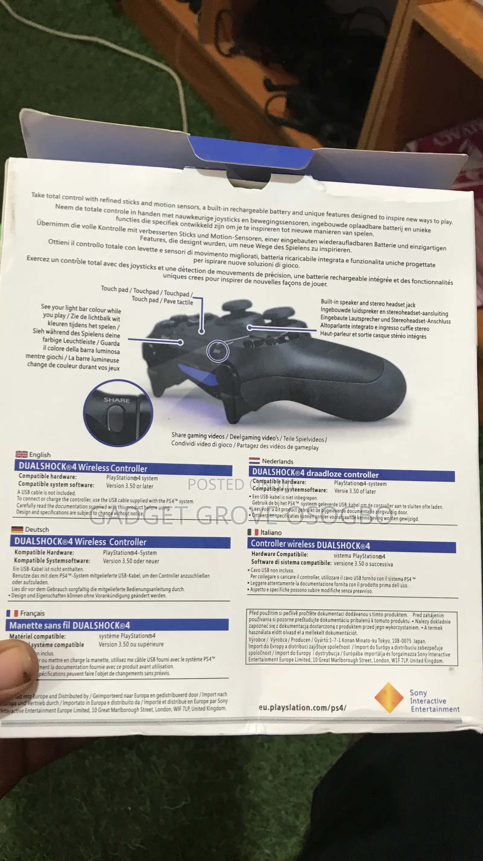 Game Pad Playstation Dual Shock