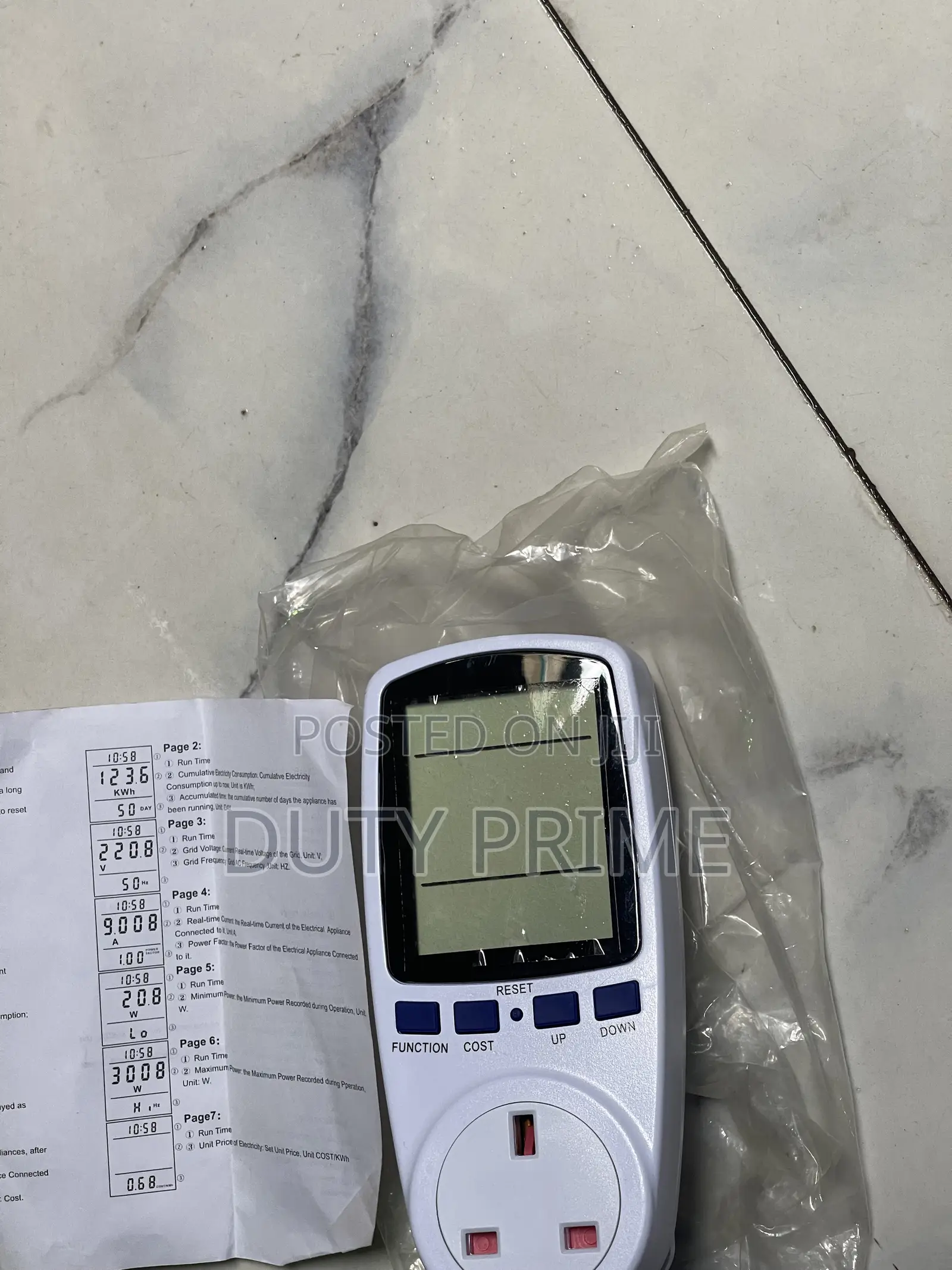 Digital Power Energy Meter Socket