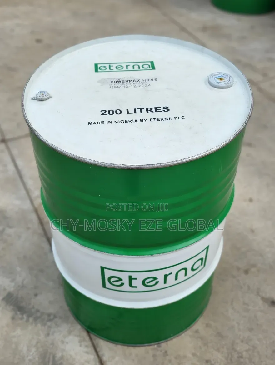 Eterna Powermax Hd40 Sae 40 Monograde Engine Oil (200ltr/Drum)