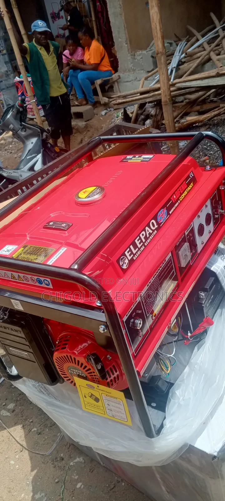 Original Elepaq Constant Generator 7 Kva 100% Copper Coin Model 18,000