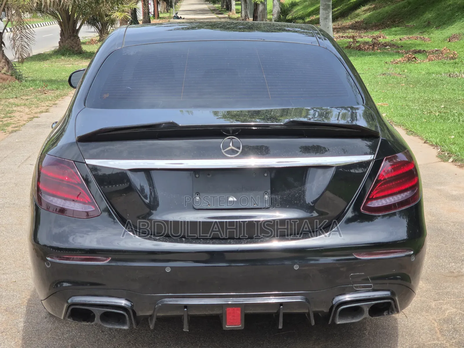 Mercedes-Benz E300 2018 Black