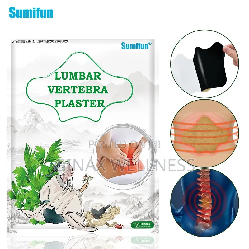 Sumifun Lumbar Vertebra Plaster (12 Plasters)