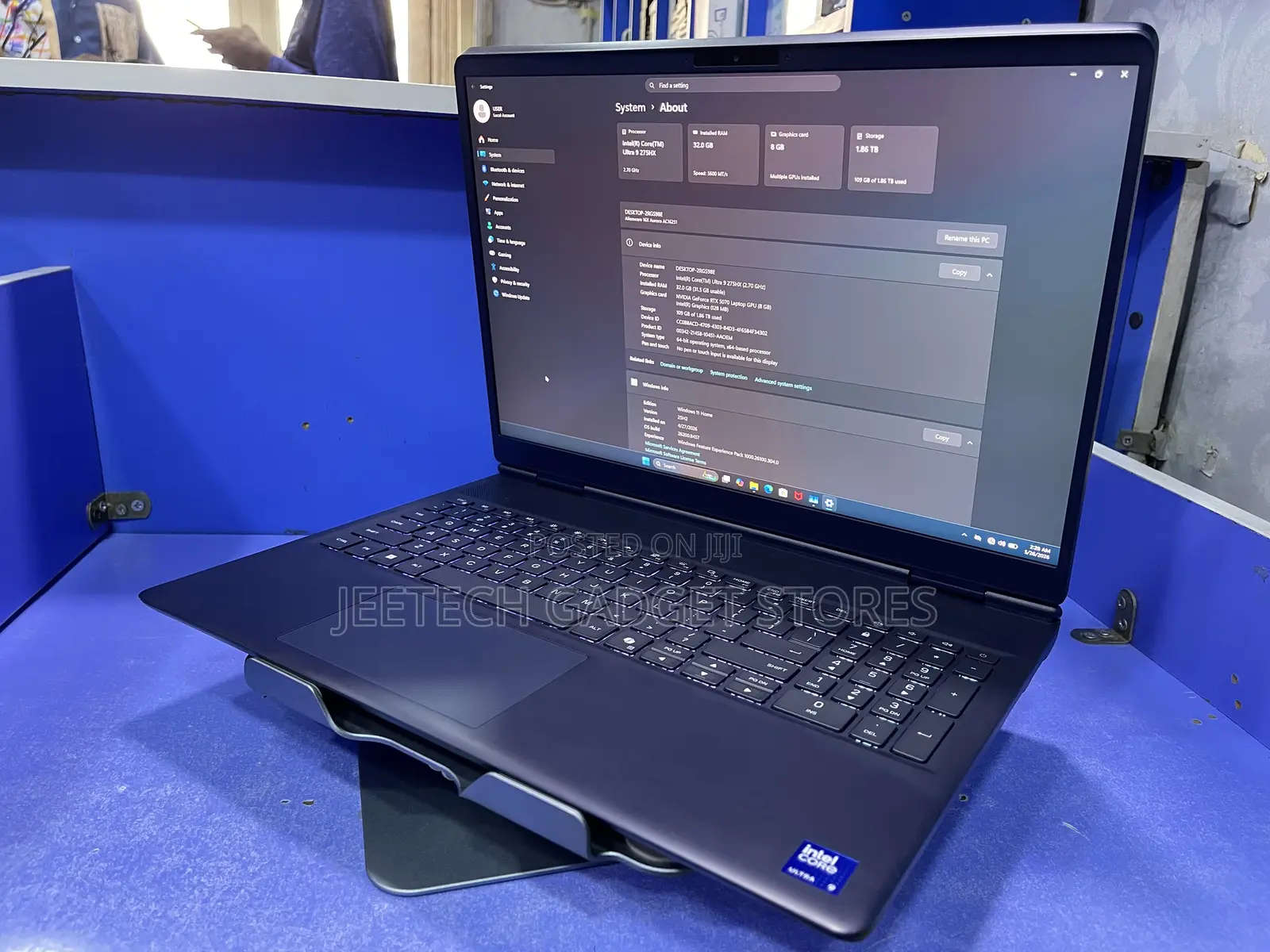 Laptop Alienware 16x Aurora 32GB Intel Core Ultra 9 SSD 2T
