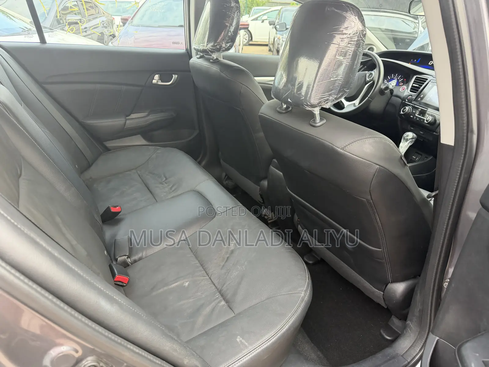 Honda Civic EX-L w/Navigation 4dr Sedan (1.8L 4cyl CVT) 2015 Gray