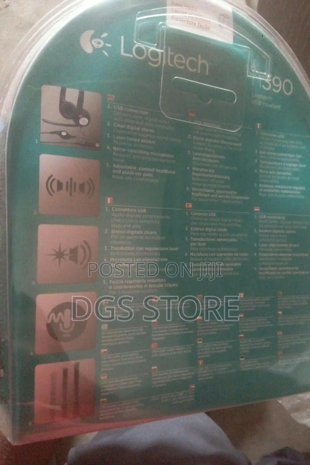 Logitech USB H390 Headset US and Eu