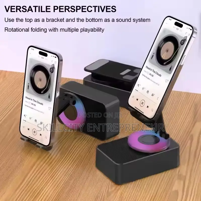 RGB Light, Power Bank and Phone Bluetooth (Speaker)