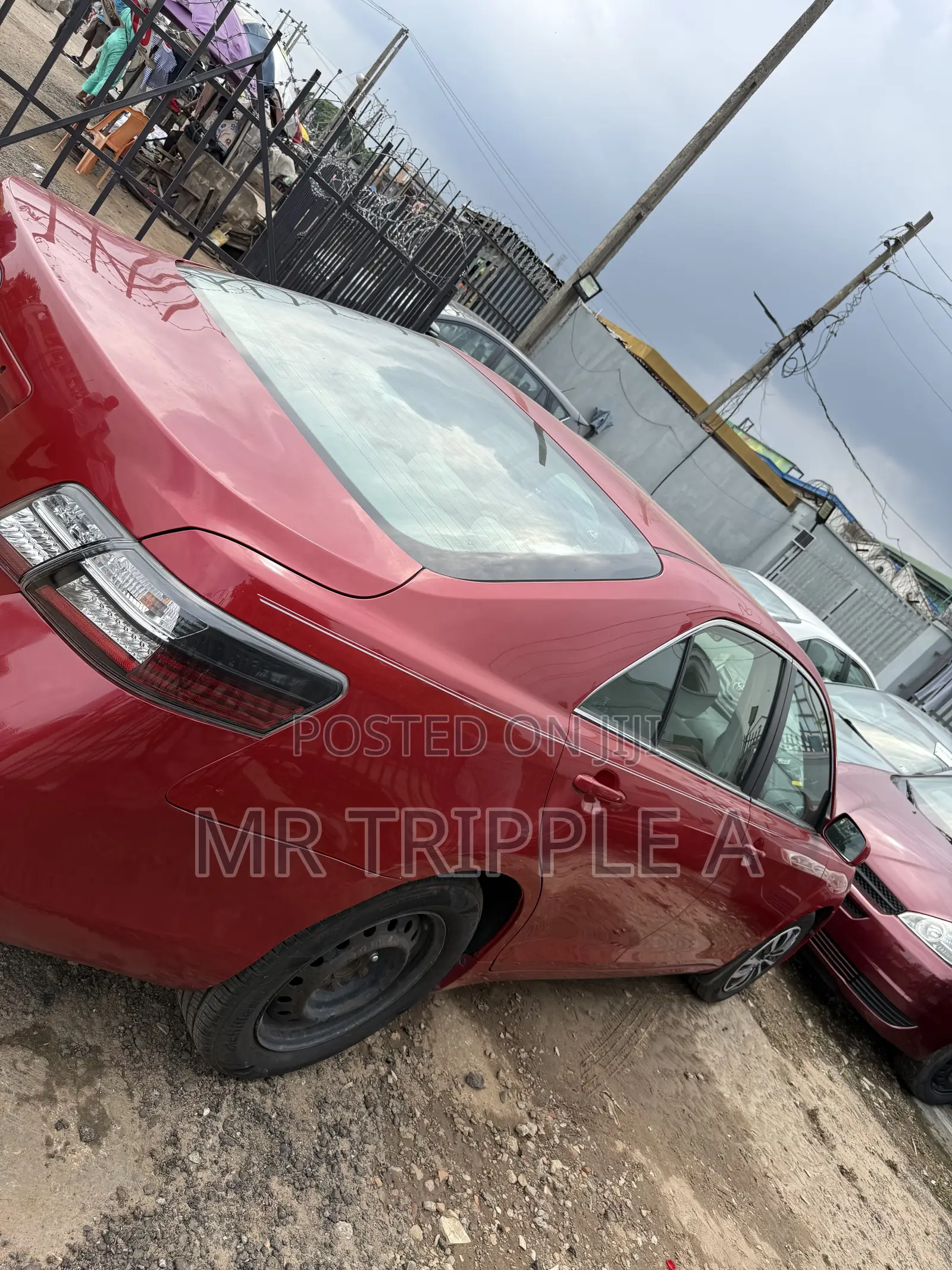 Toyota Camry LE 4dr Sedan (2.4L 4cyl 5A) 2008 Red