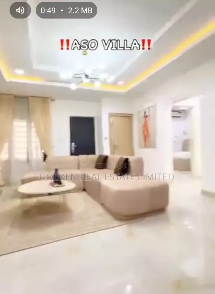 Furnished 2bdrm House in Asokoro for rent
