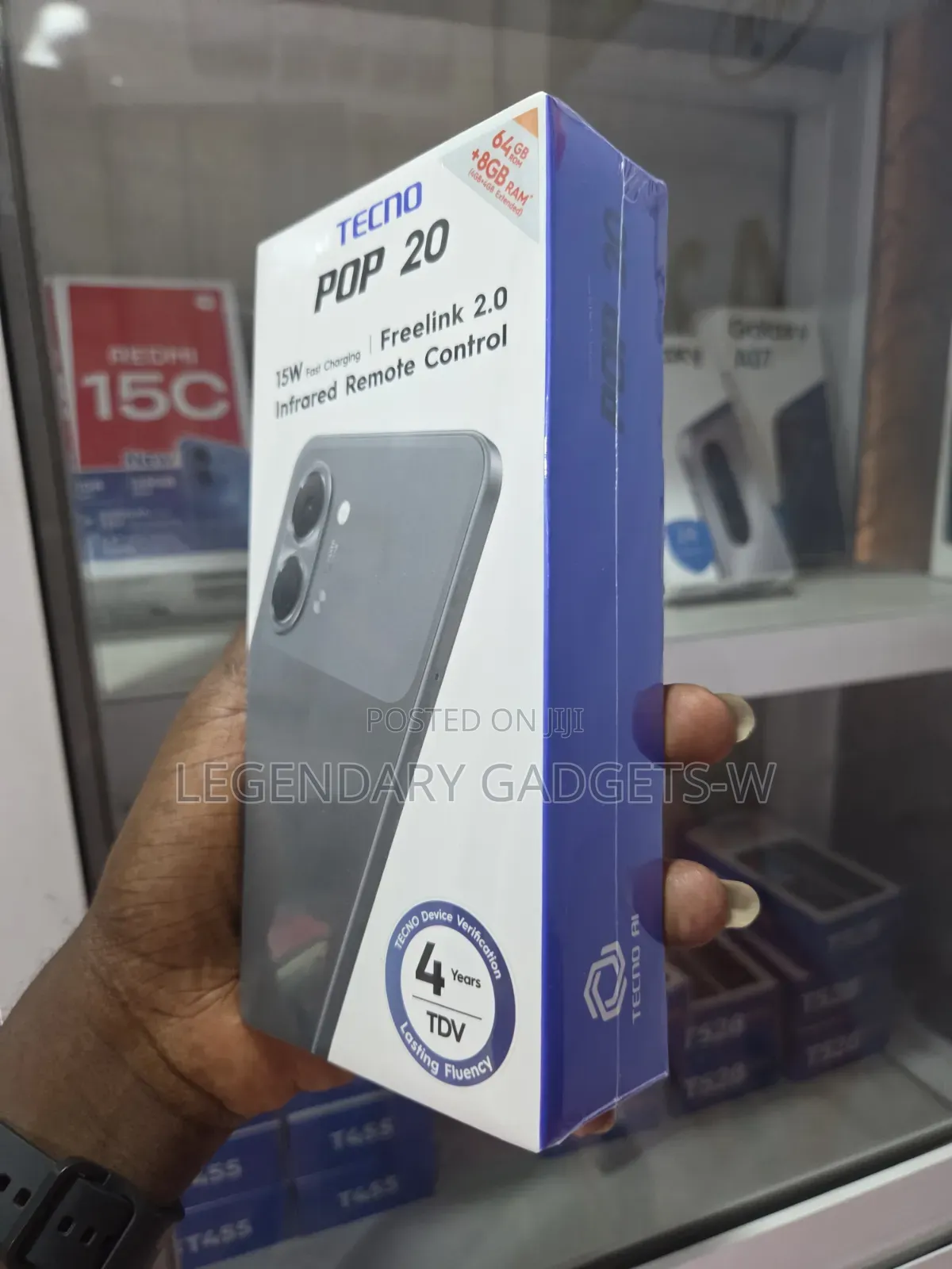 New Tecno Pop 20 64 GB Blue