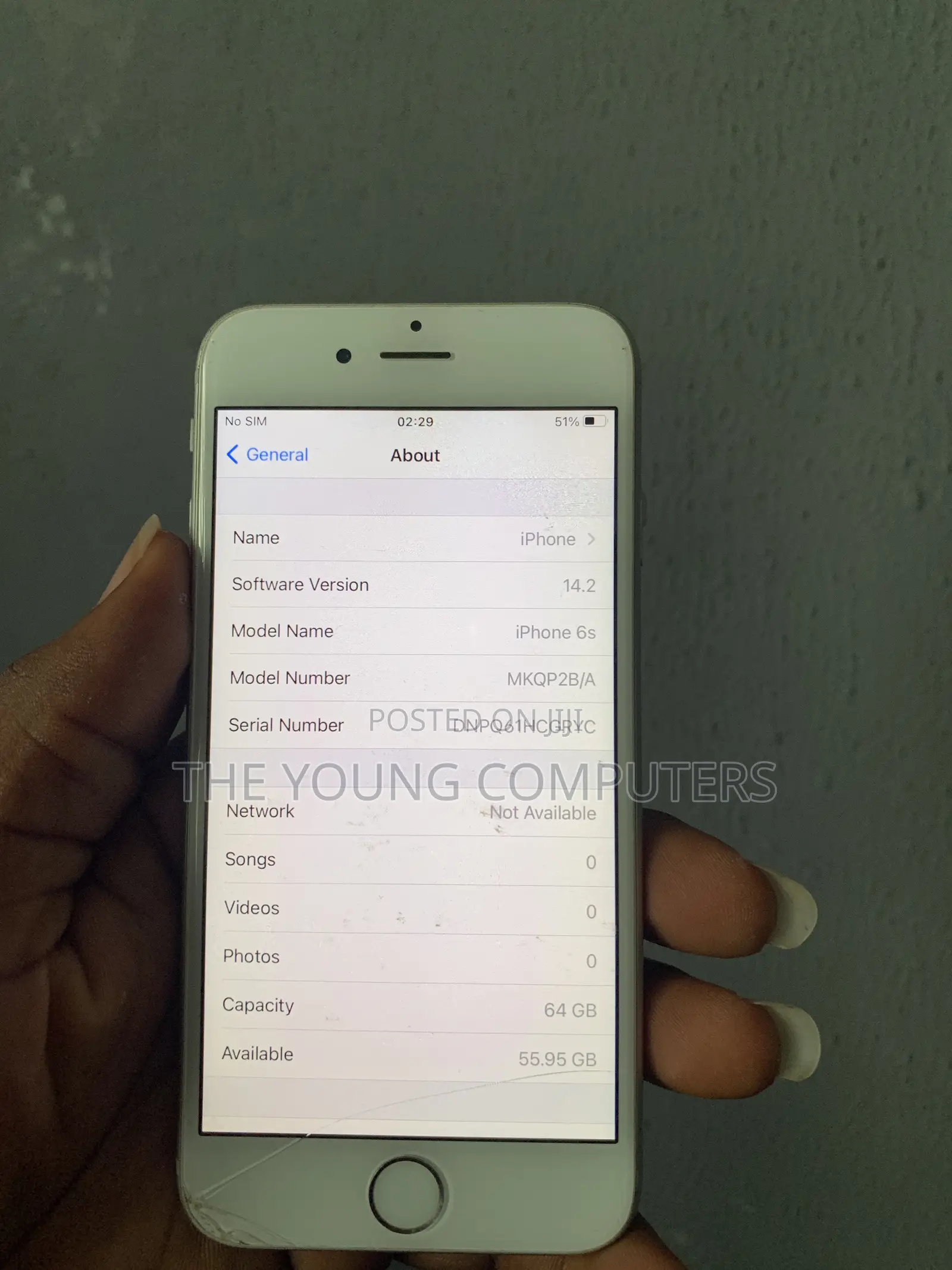 Apple iPhone 6s 64 GB Silver