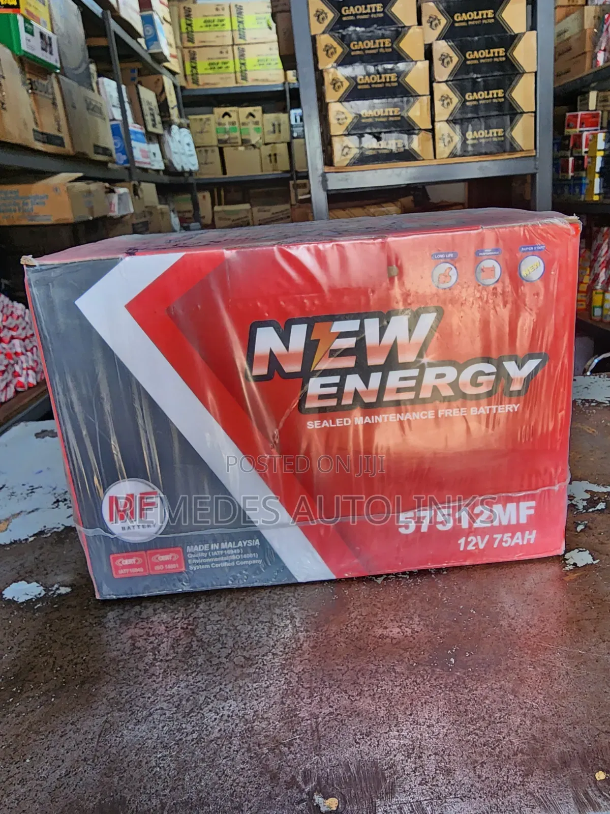 New Energy 75ah Battery
