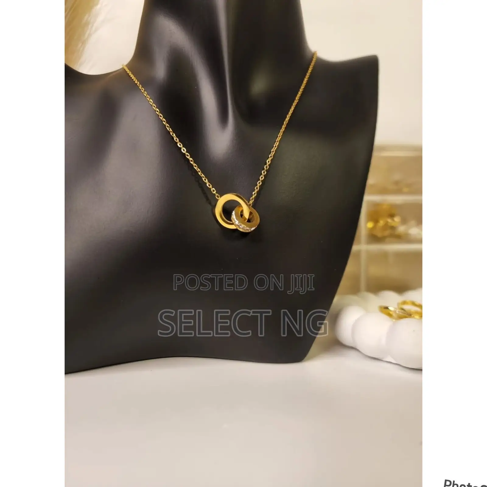 Gold Plated Waterproof Stainless Steel Necklace