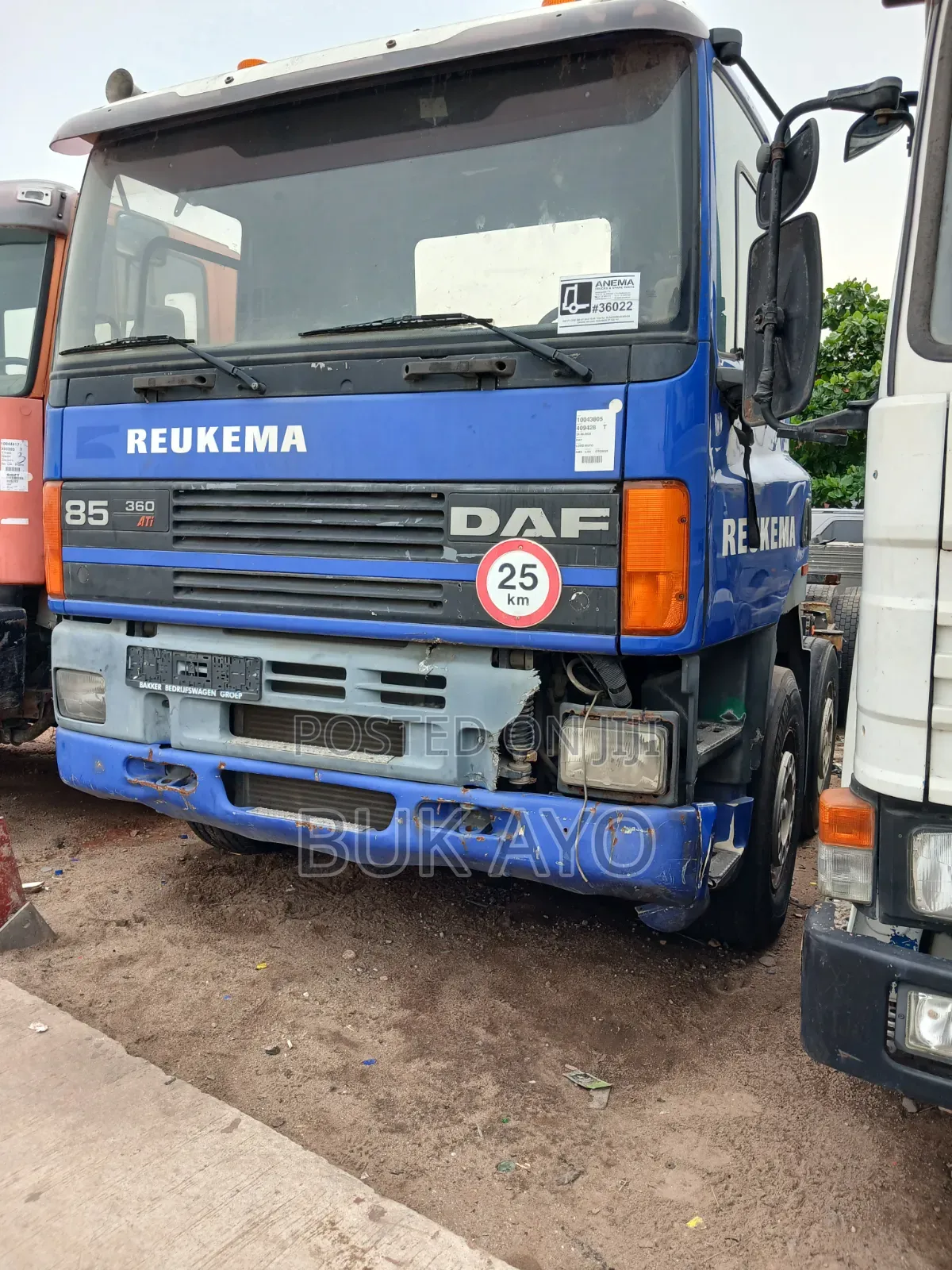 Foreign Used Daf85 360ati Cap and Chassis