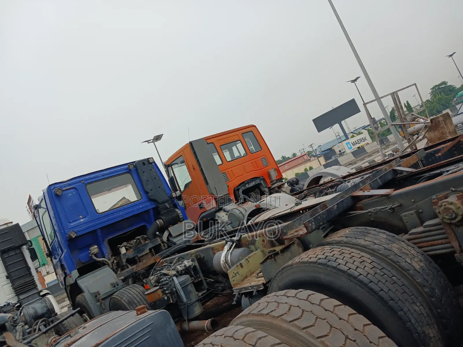 Foreign Used Daf85 360ati Cap and Chassis