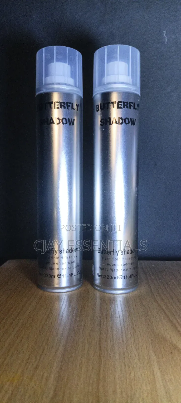Butterfly Shadow Hard Hold Hairspray (320ml)