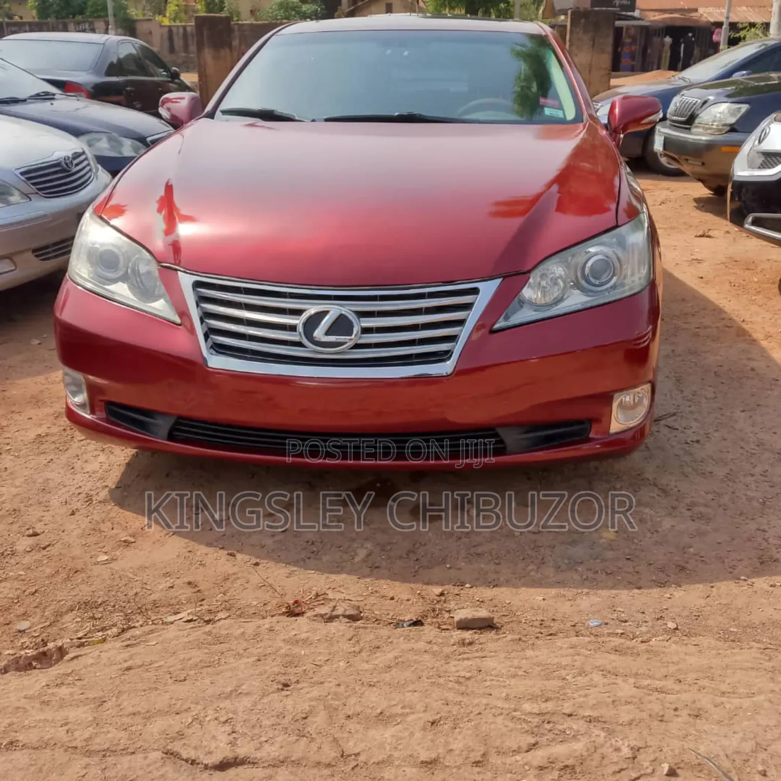 Lexus ES 2012 Red
