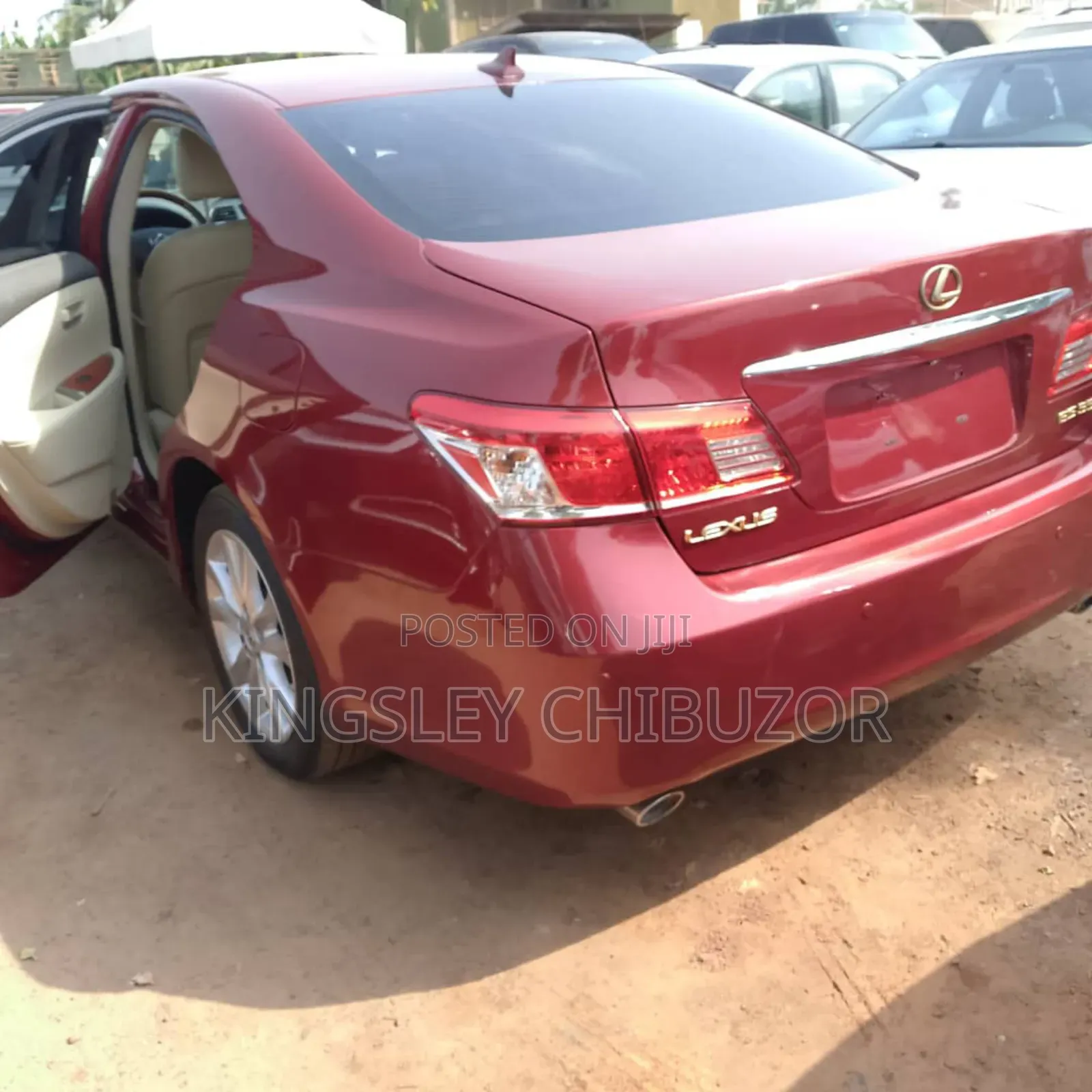 Lexus ES 2012 Red