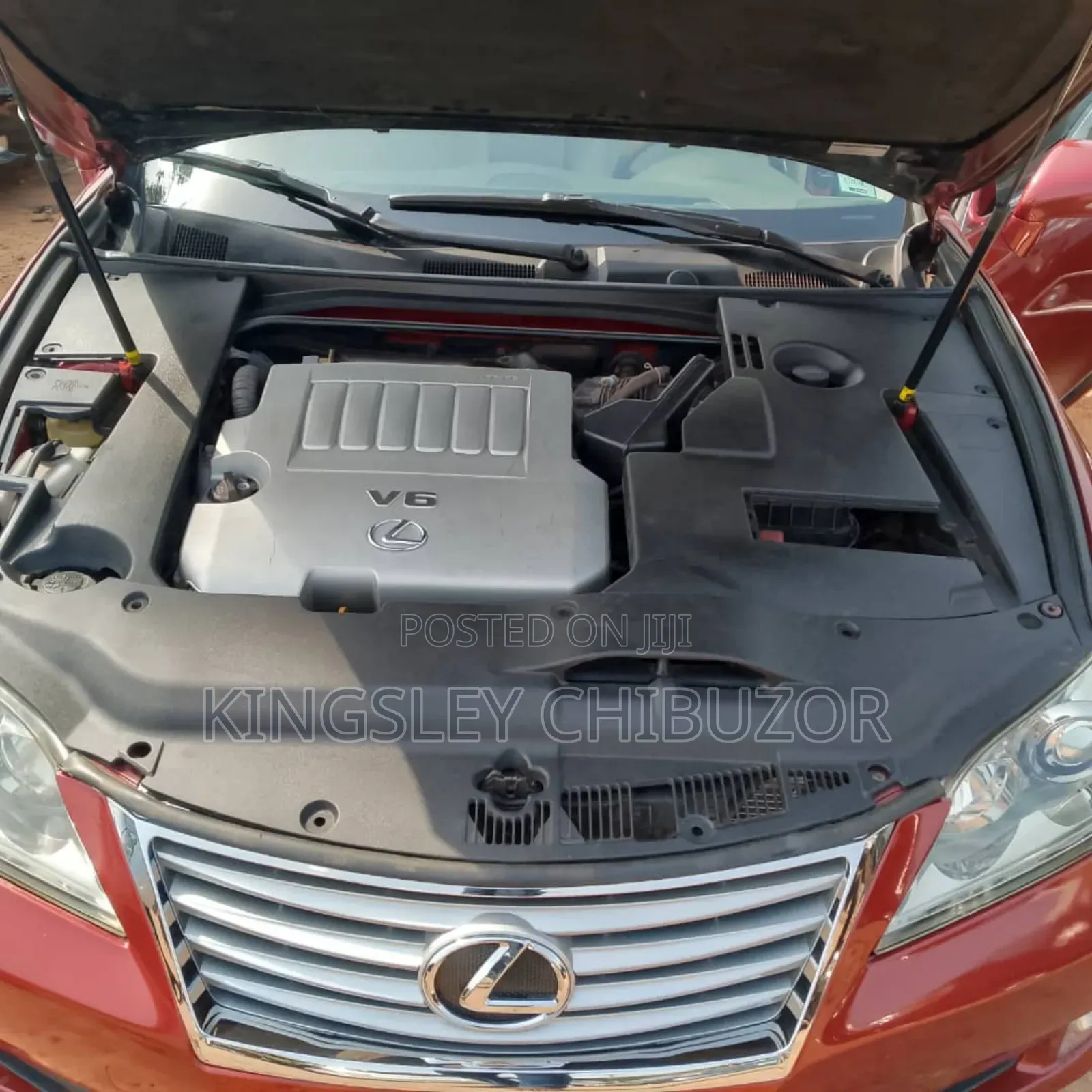 Lexus ES 2012 Red