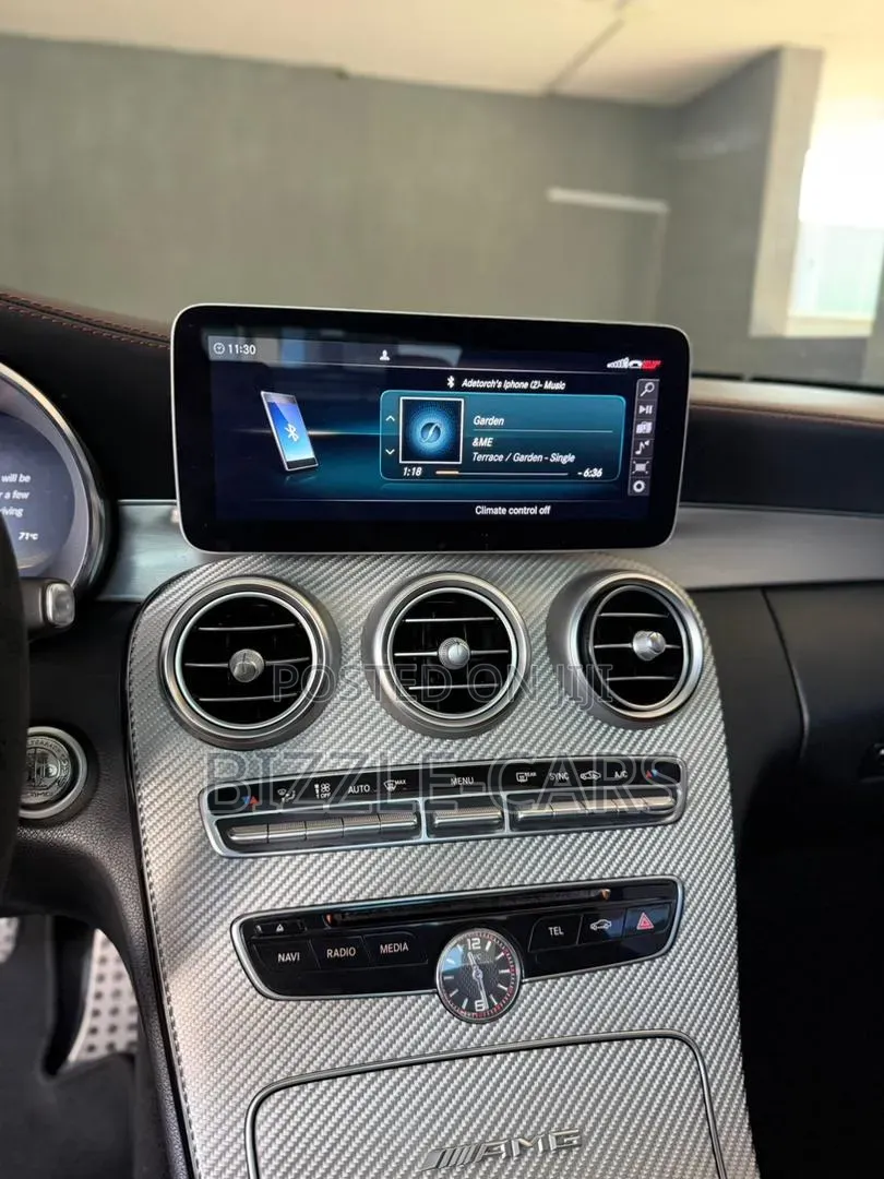 Mercedes-Benz C63 S RWD Coupe (4.0L V8 7A) 2018 Gray