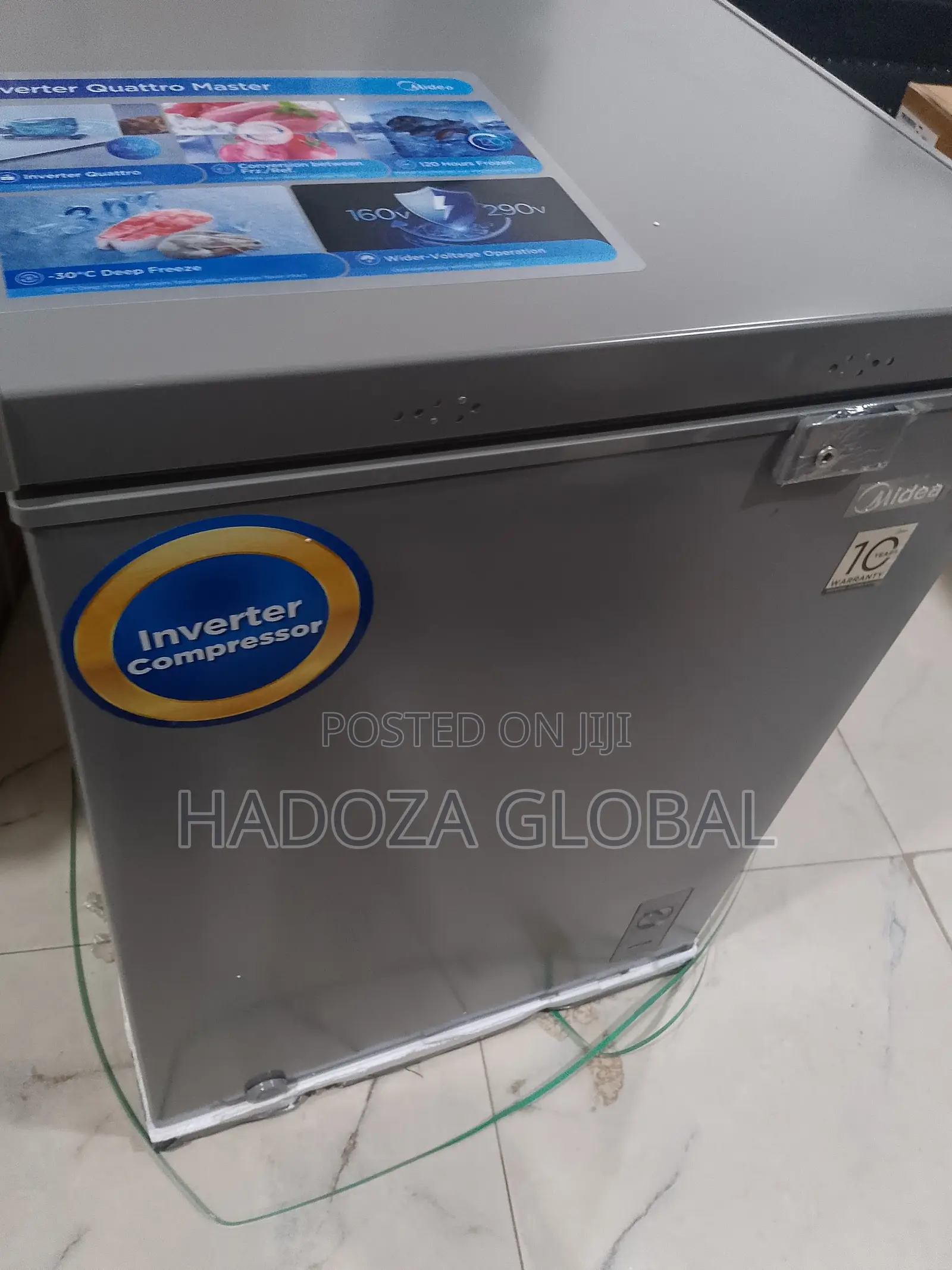 Midea Glacier Extra Large Chest Freezer for Bulk Food Preservation