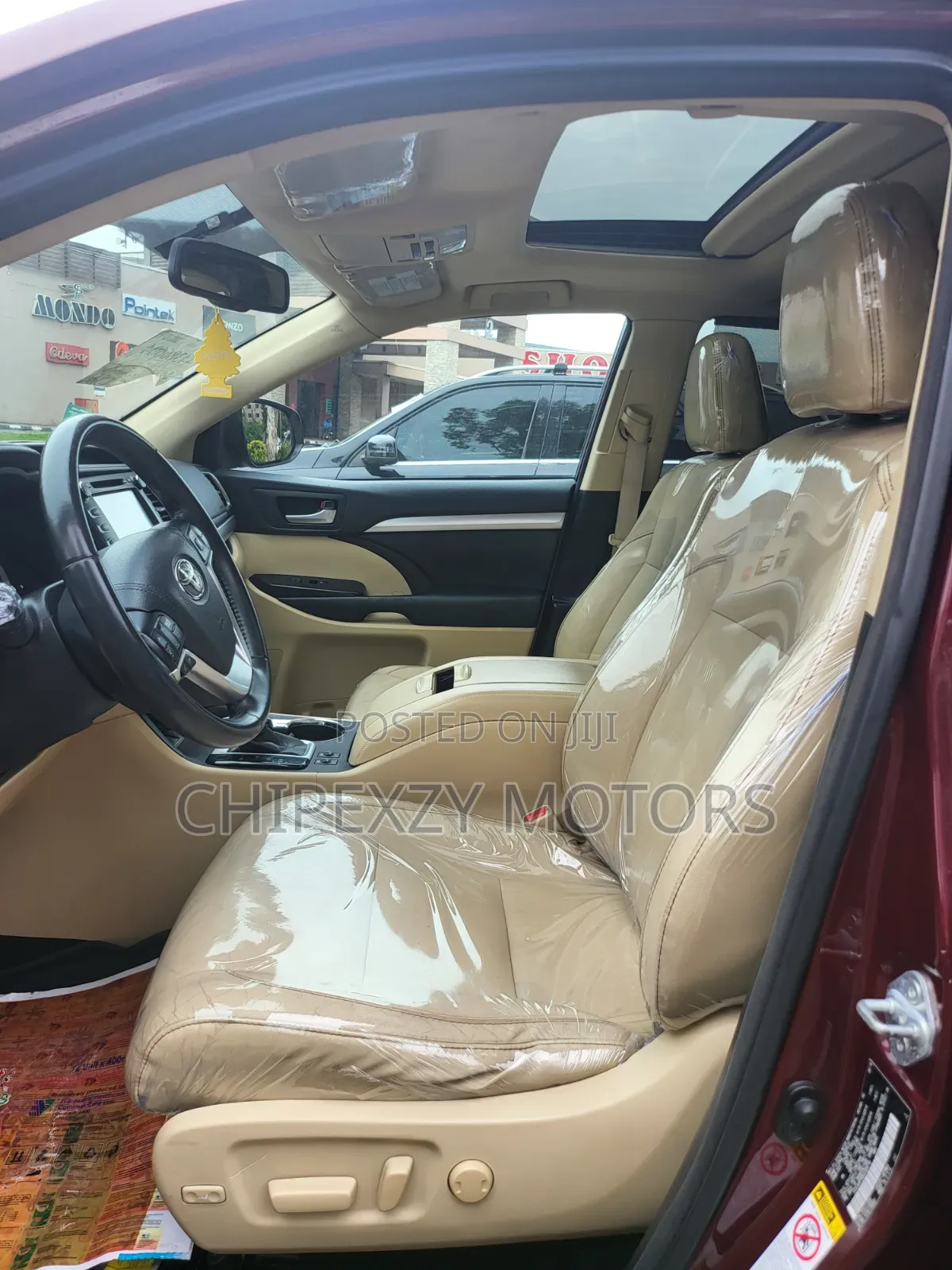 Toyota Highlander XLE V6 4x4 (3.5L 6cyl 6A) 2016 Red