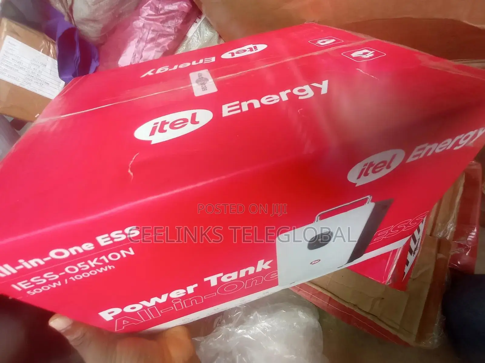 Itel 500w Solar Power Kit Inverter Power Tank