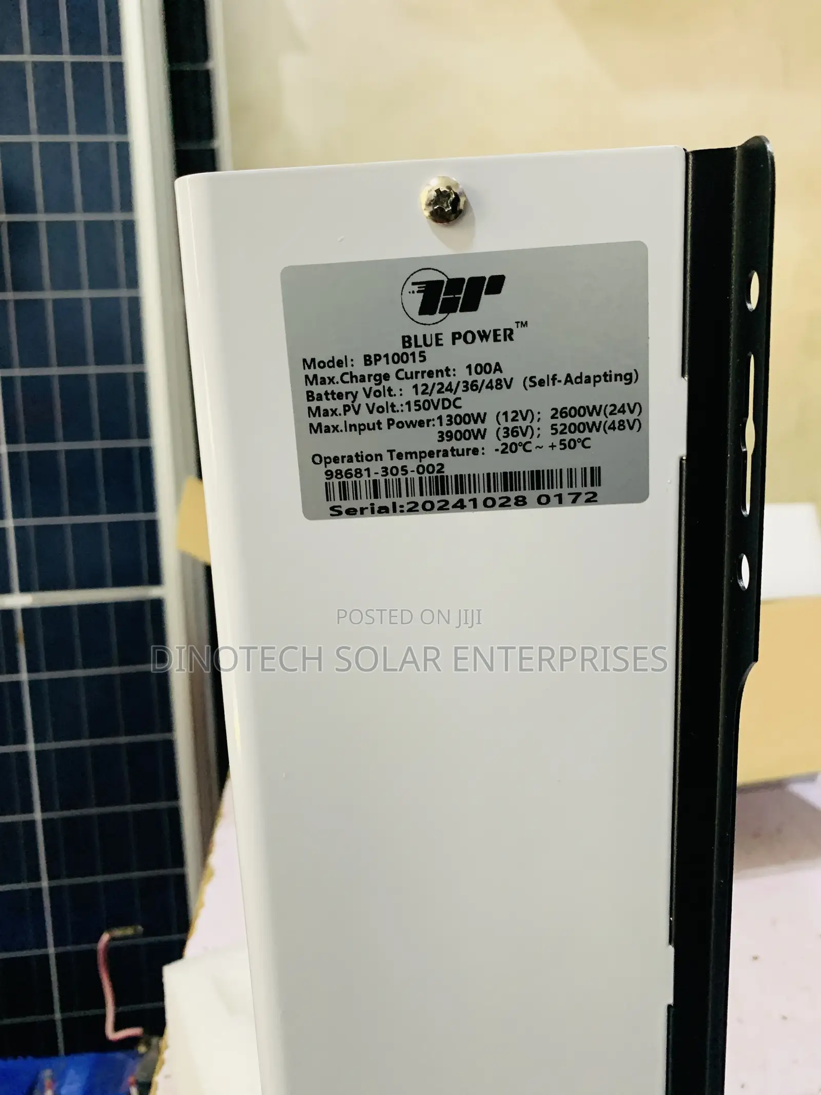 100ah 12v 24v 36v 48v Blue Power MPPT Charger Controller