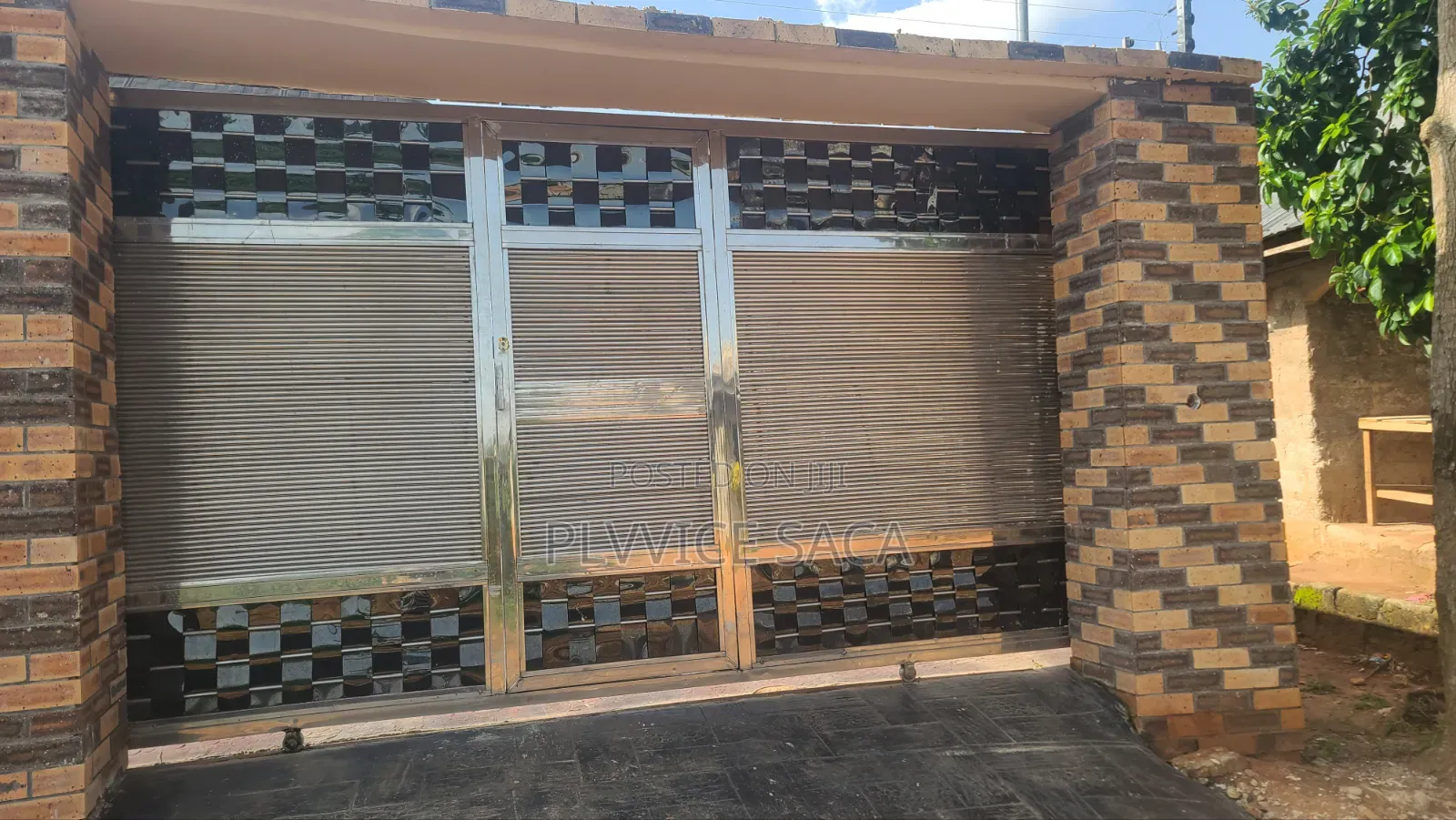 Stainless Steel Gate No See Through