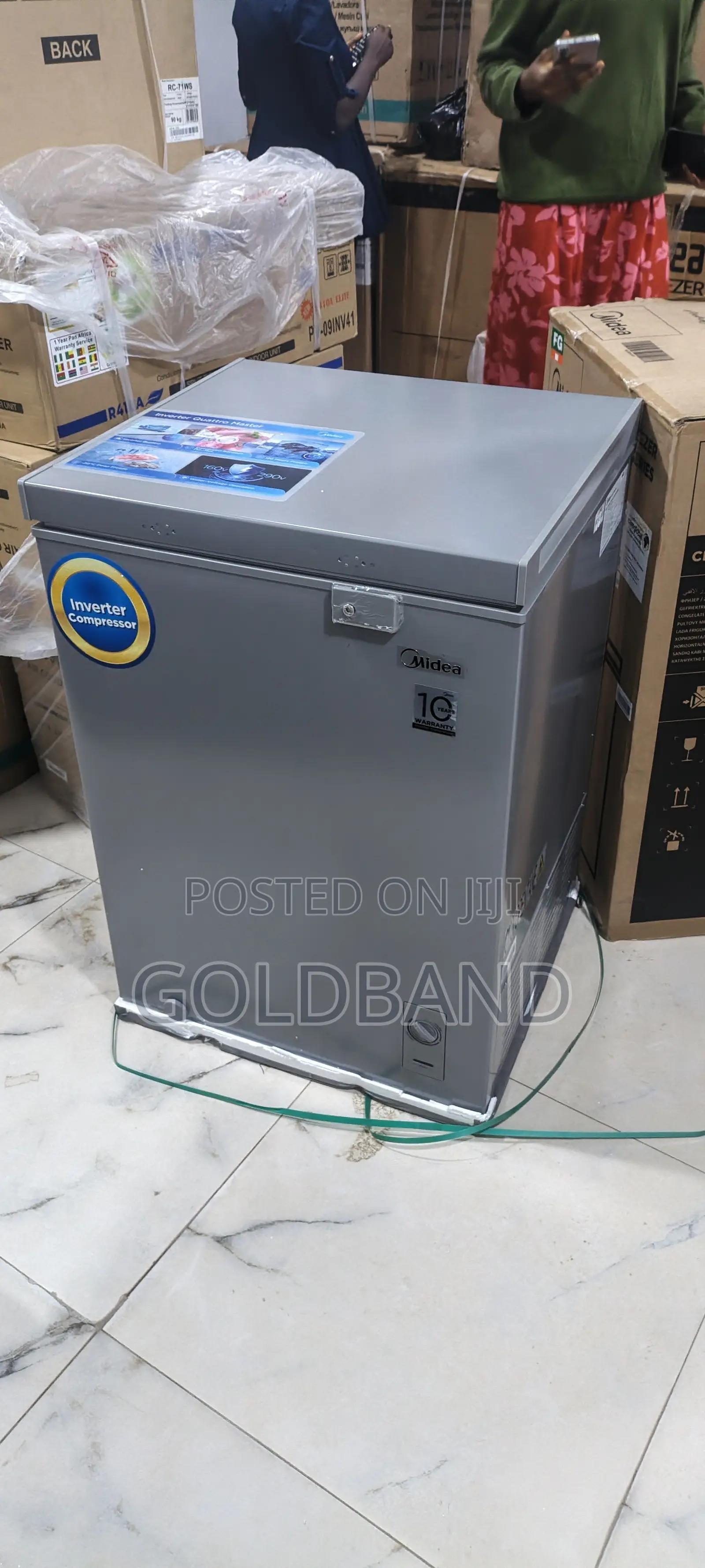 Buy Midea 142 Litres Inverter Freezer Mdrc265fzg43d Online