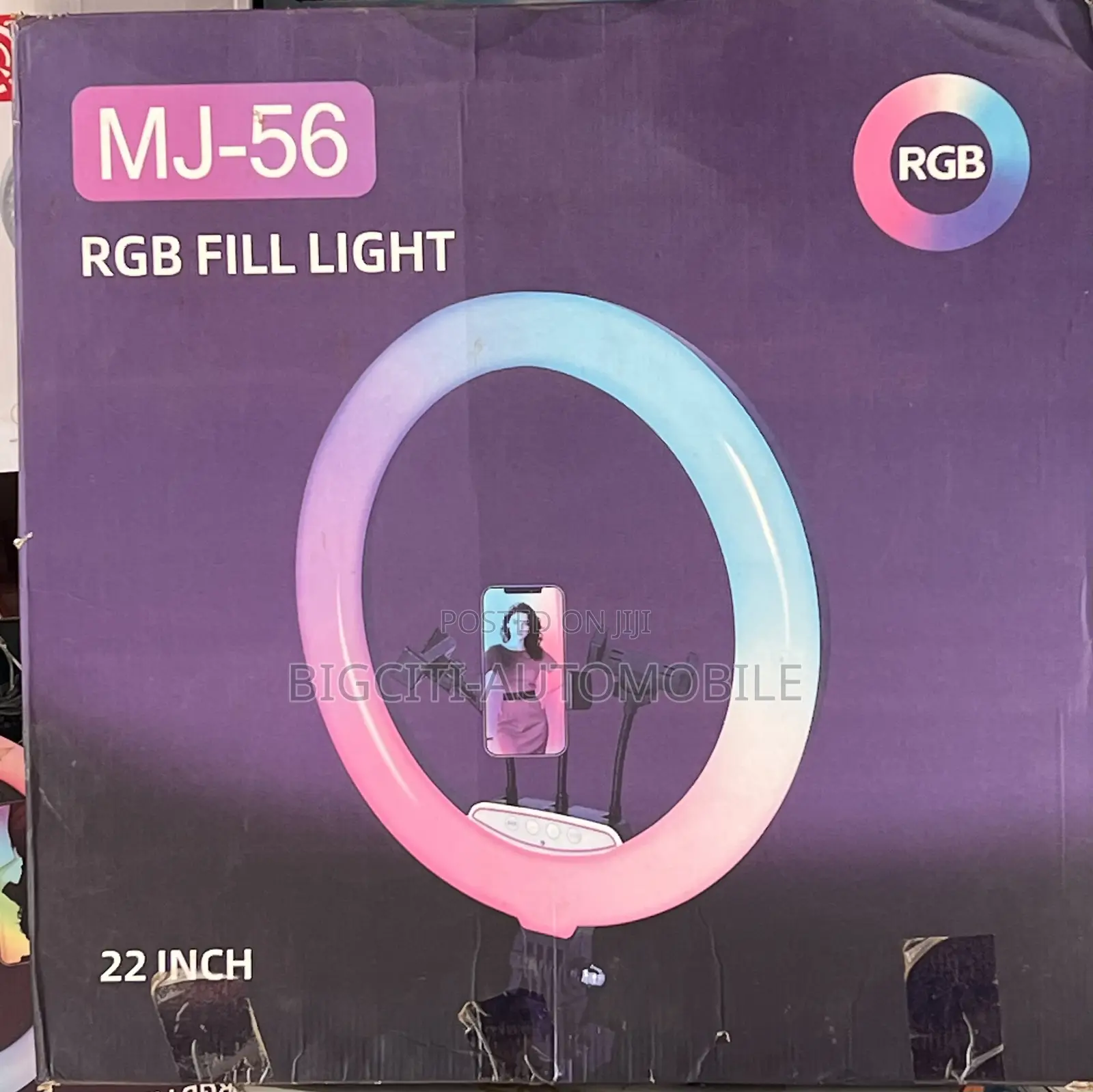 Mj-56 RGB Ring Fill Light 22 Inches