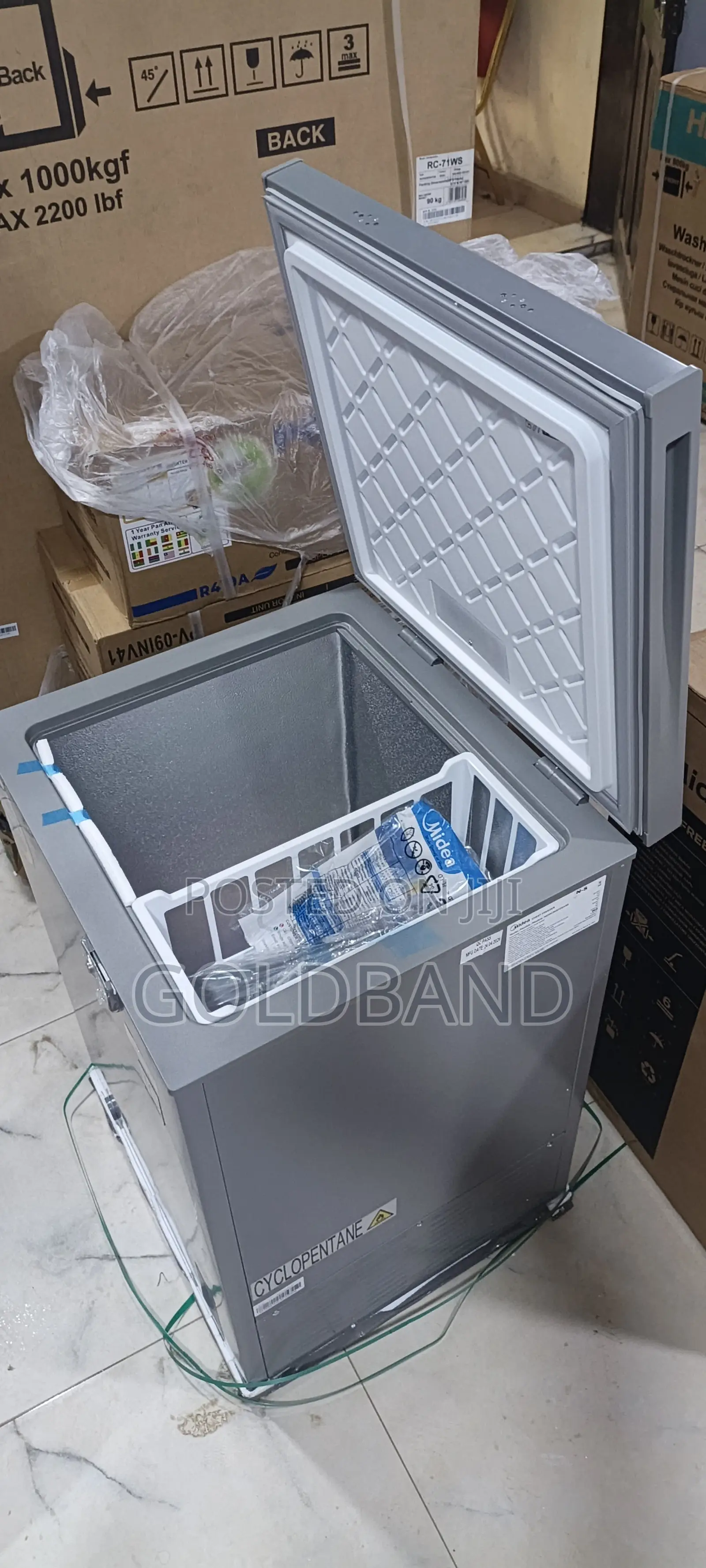 Midea Inverter Quattro Freezer 142l Mdrc265fzg43d