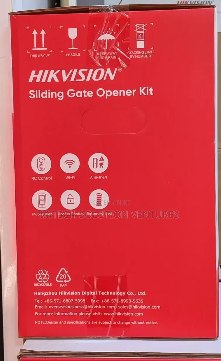 Hikvision Sliding Gate Opener Kit (Ds-K3gl606wx Series),