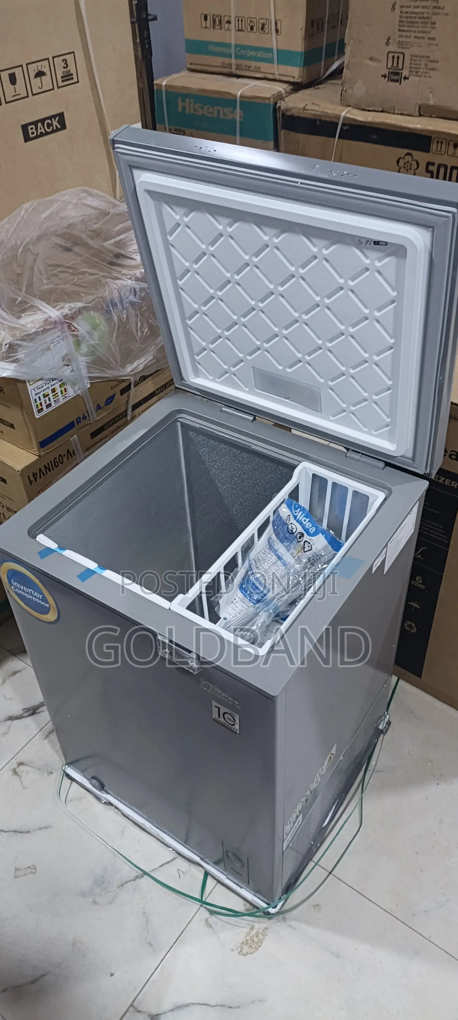 Midea 142l Freezer – Keeps Food Frozen for 120 Hours