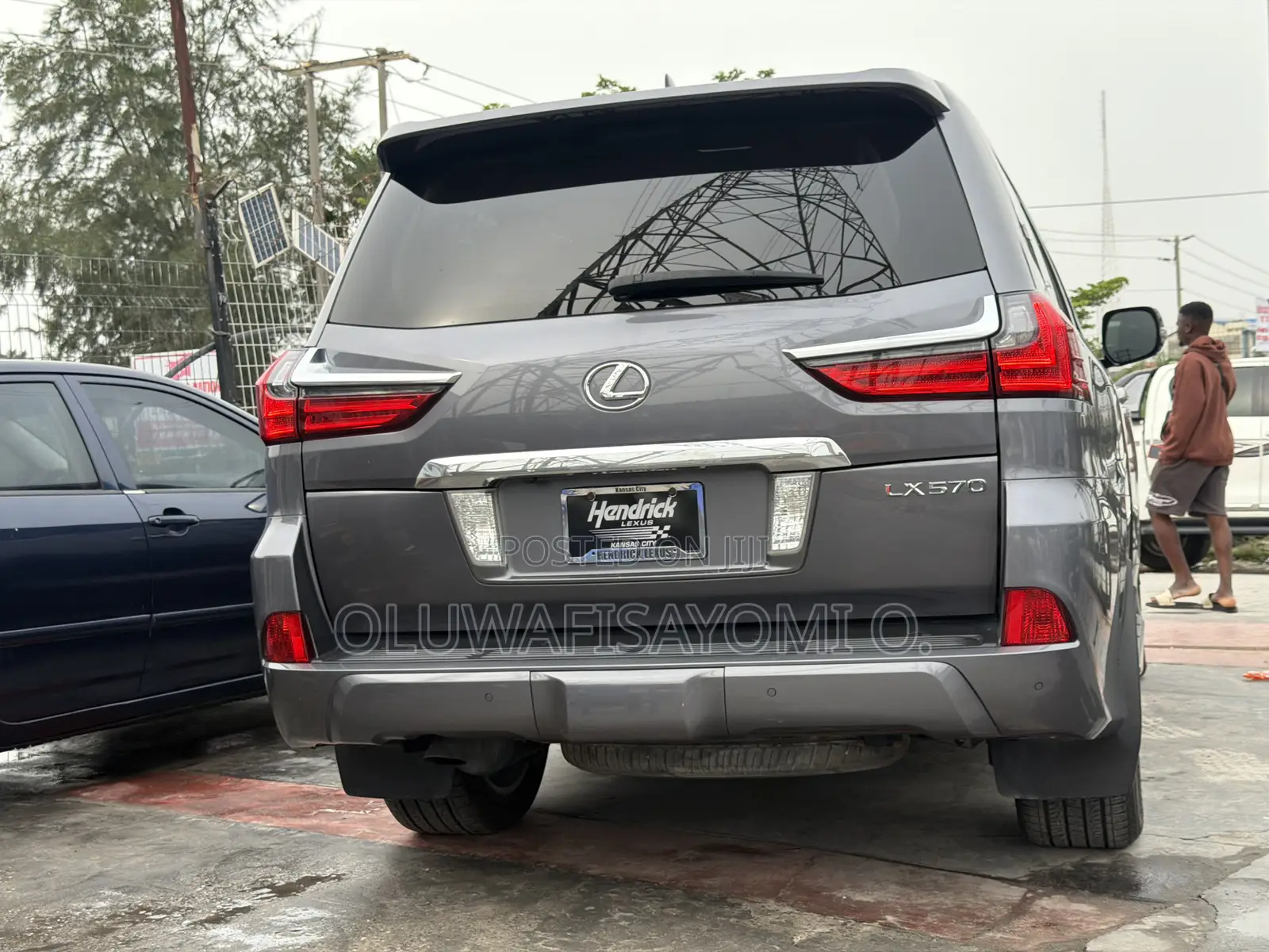 Lexus LX 570 (5 seats) AWD 2018 Gray