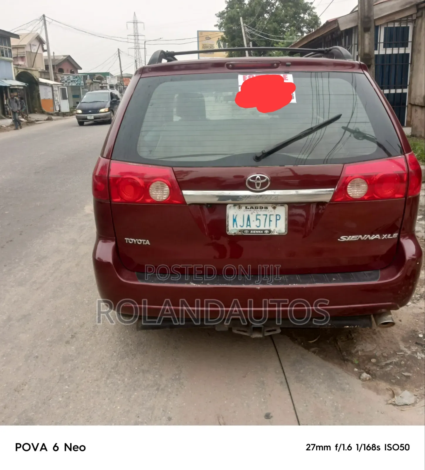 Toyota Sienna 2007 Red
