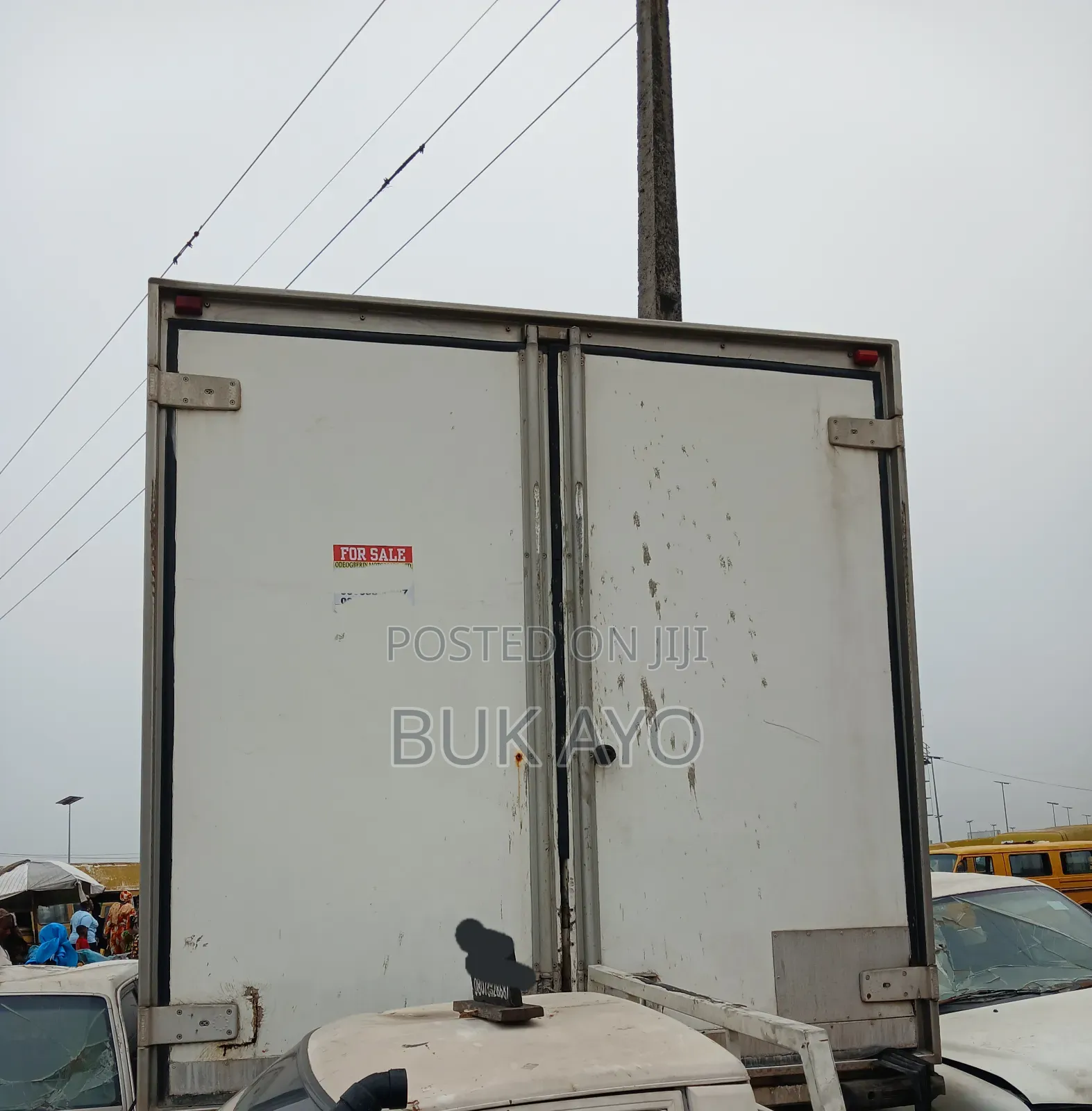 Foreign Used Mercedez-Benz Atego Refrigerator Truck