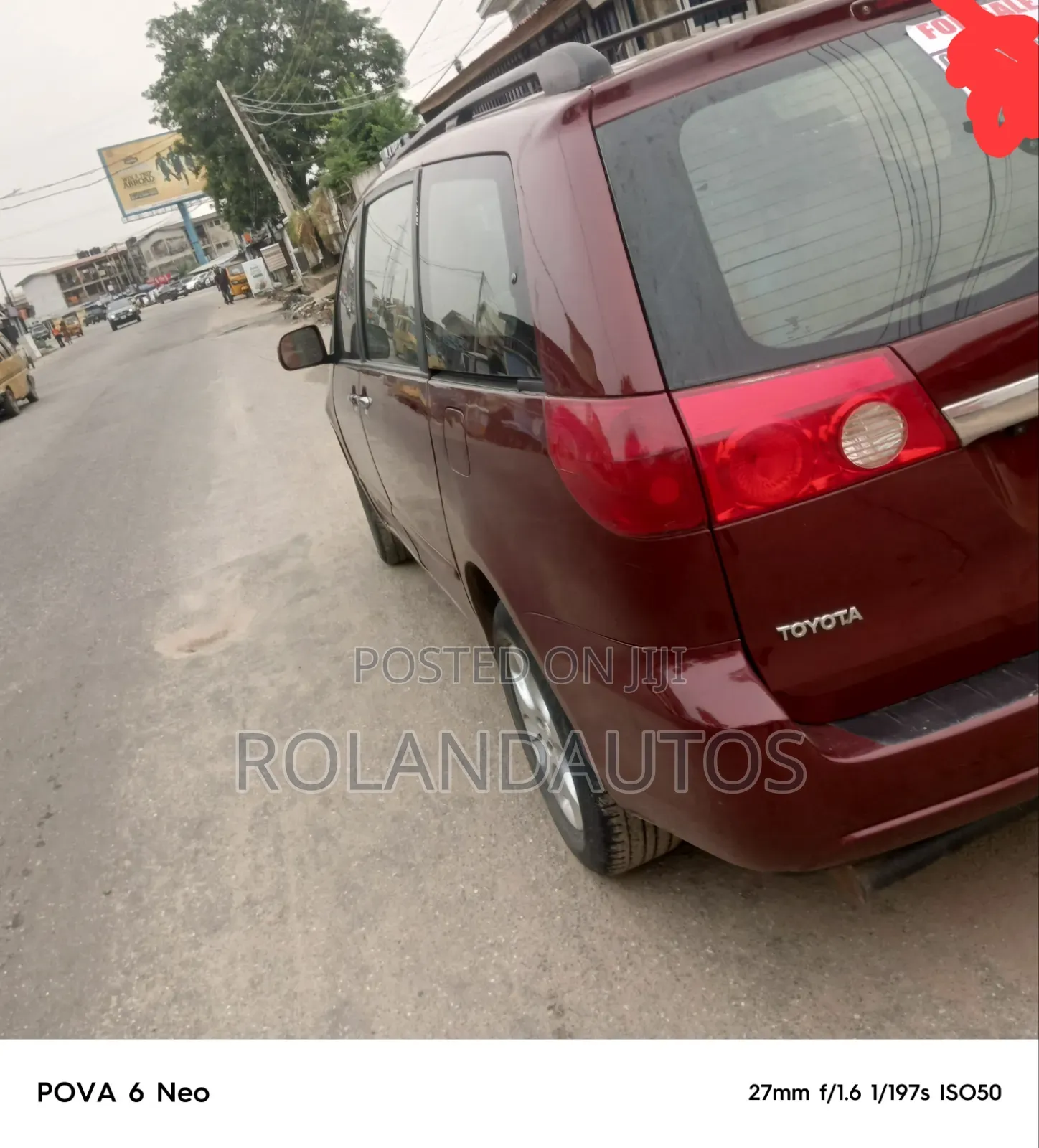 Toyota Sienna 2007 Red