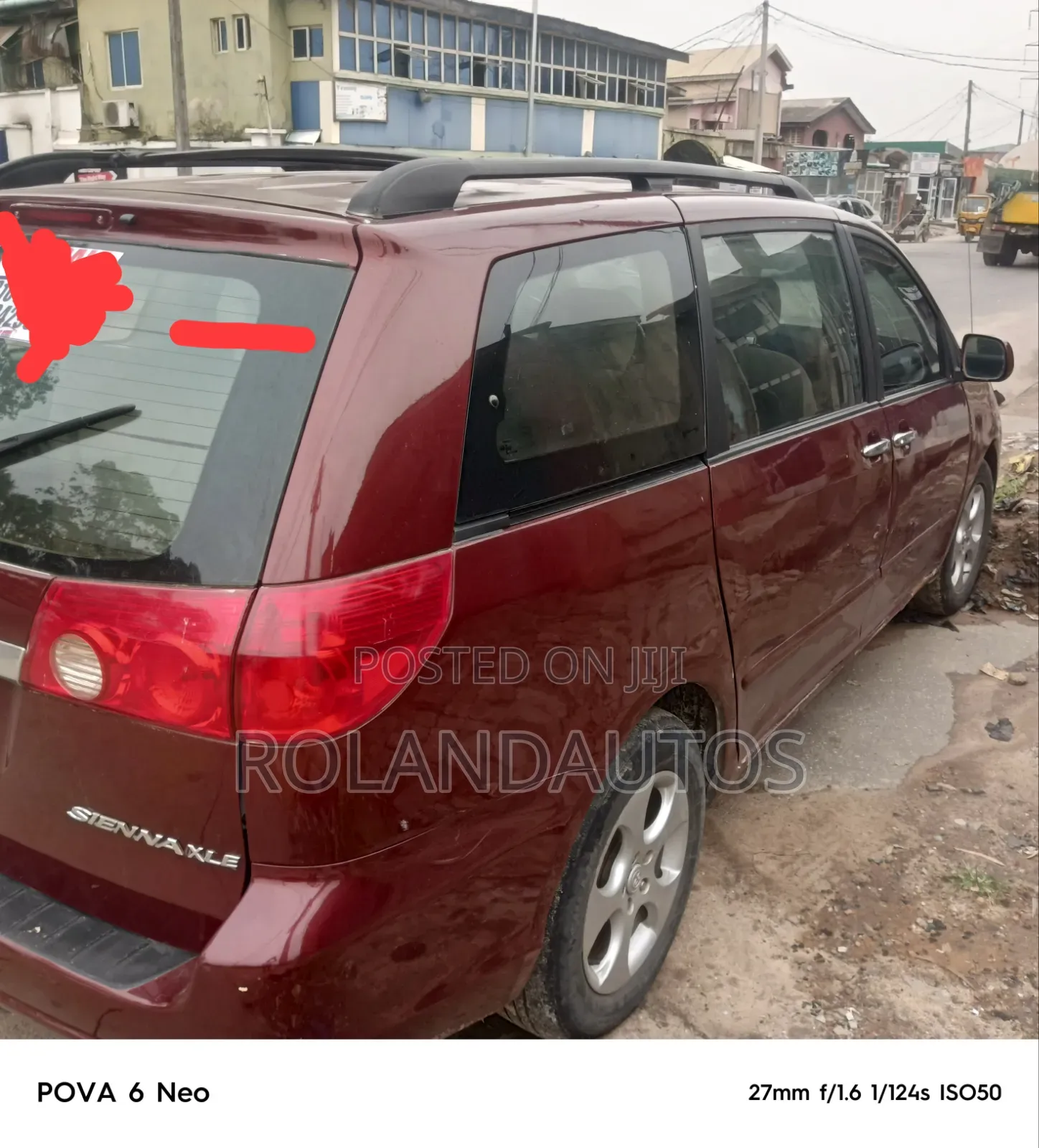 Toyota Sienna 2007 Red