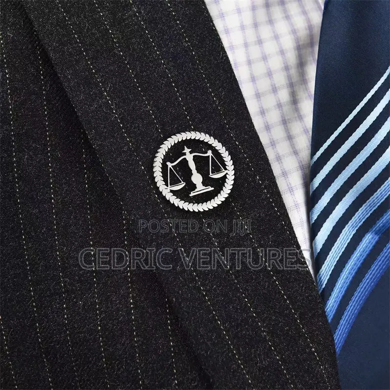 Libra Balance Advocate Lawyer Brooch Lapel Pin