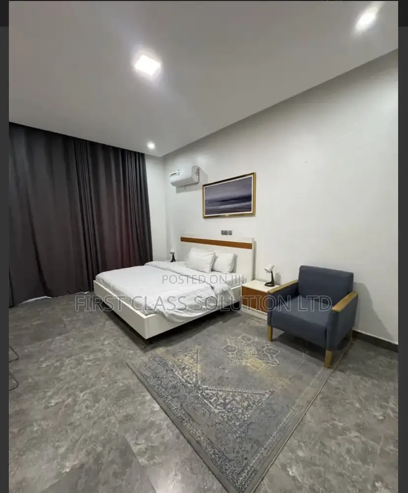 2 Bedroom Apartment in Maitama With 24/7 A.C Lawn Tennis