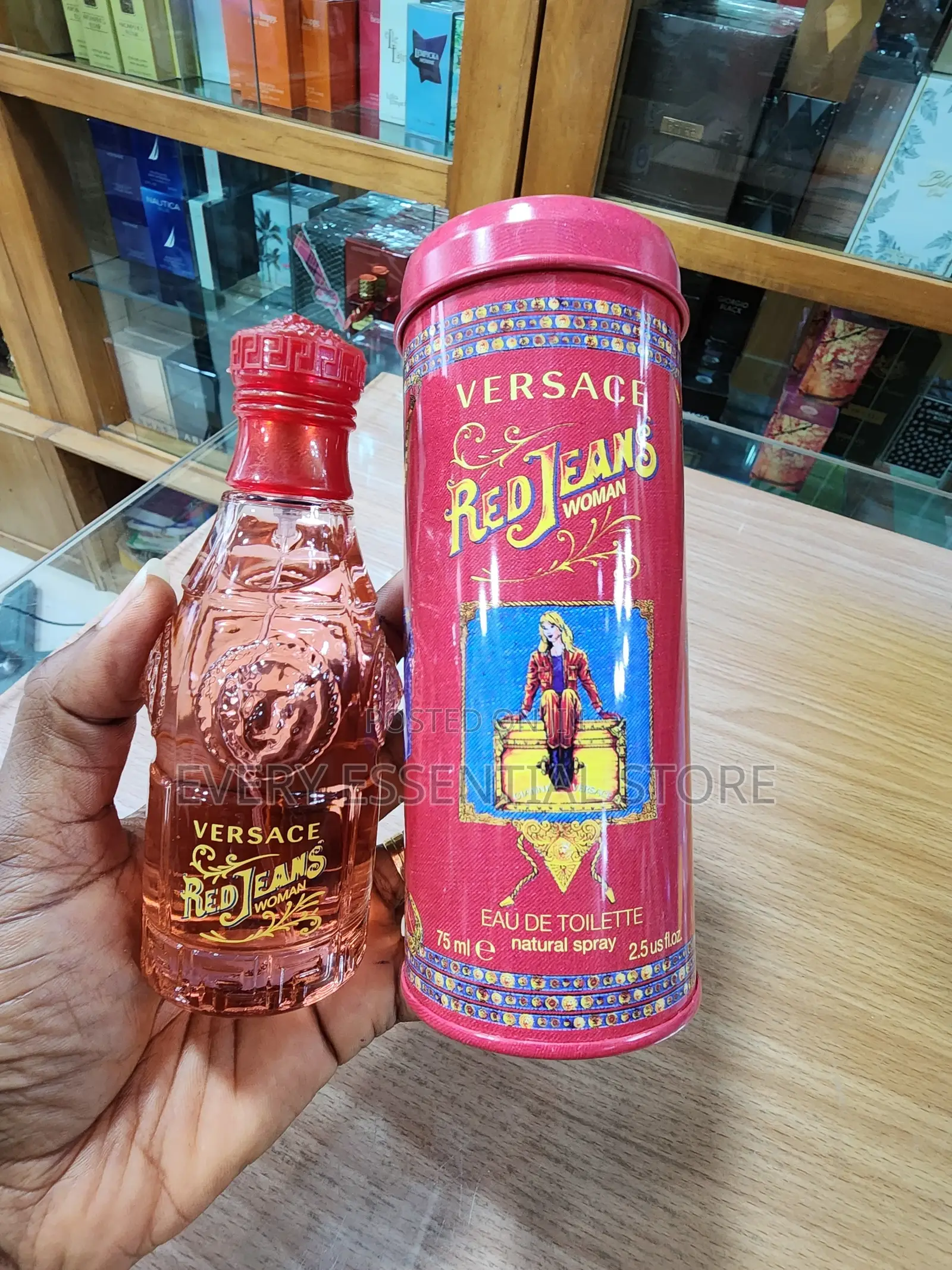 Versace Red Jeans for Women 75ml