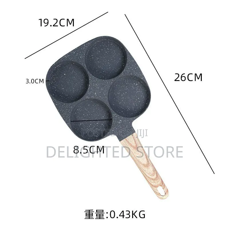 4hole Non Stick Multifunctional Frying Pan Omelet Maker
