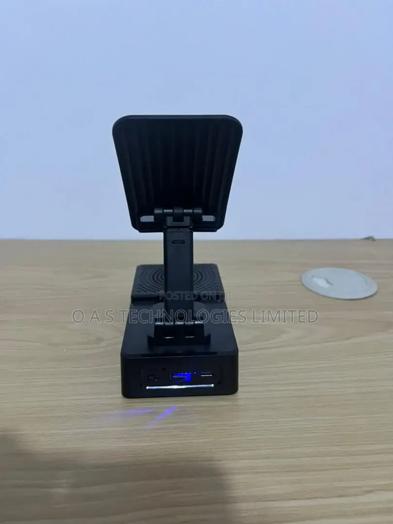 3 in 1 Phone Stand Speaker Digital Clock With Wireless Stereo Stand